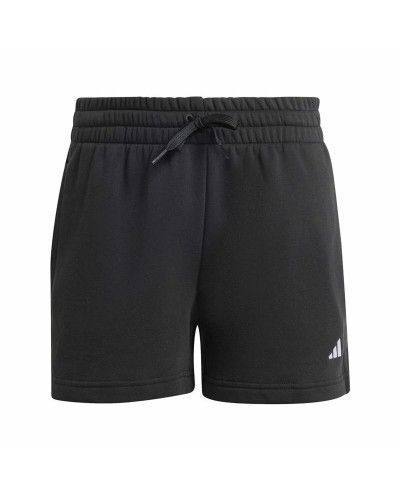Pantaloncino Sportivo Adidas Essentials Small Logo Fleece Shorts Nero