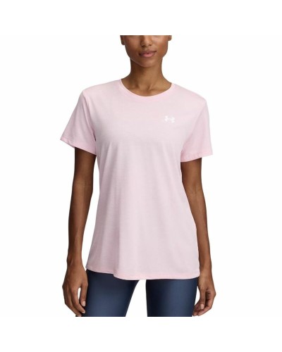 Herren Kurzarm-T-Shirt Under Armour Tech Rosa