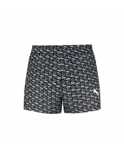 Miesten uimahousut Puma Puma Logo Print 1P Musta