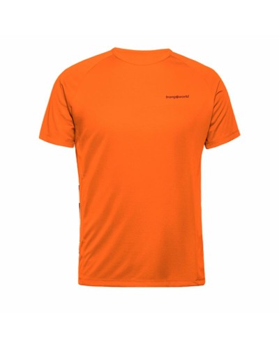 Men’s Short Sleeve T-Shirt Trangoworld Couvet Orange