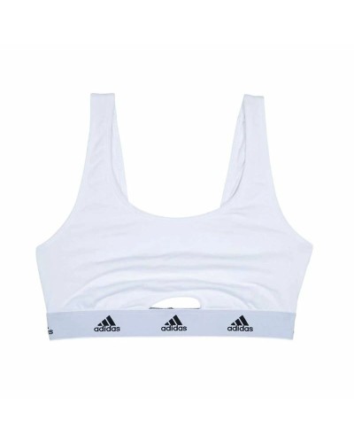 Soutien-gorge de Sport Adidas Active Comfort Cotton Blanc