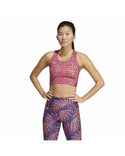 Men’s Short Sleeve T-Shirt Adidas Adizero X Farm Maroon