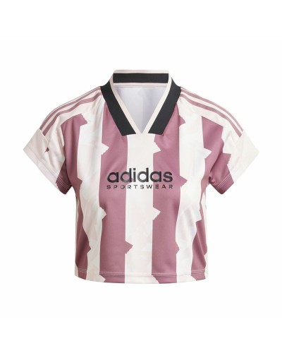 Women’s Short Sleeve T-Shirt Adidas Tiro Cut Pink