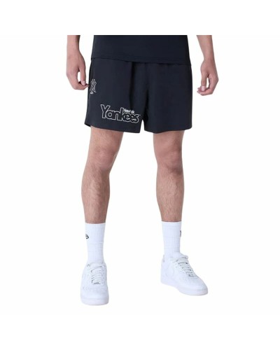 Short de Basket pour Homme New Era New York Yankees MLB Noir
