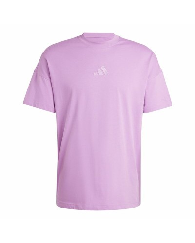Camiseta de Manga Corta Hombre Adidas All Szn Morado