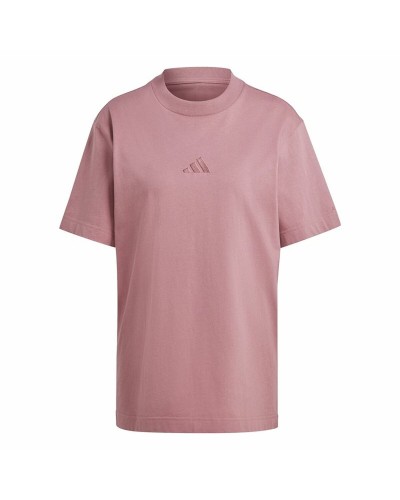 T-shirt med kortärm Dam Adidas All Szn Loose Rosa
