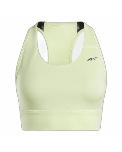 Soutien-gorge de Sport Reebok Identity Train Vert citron