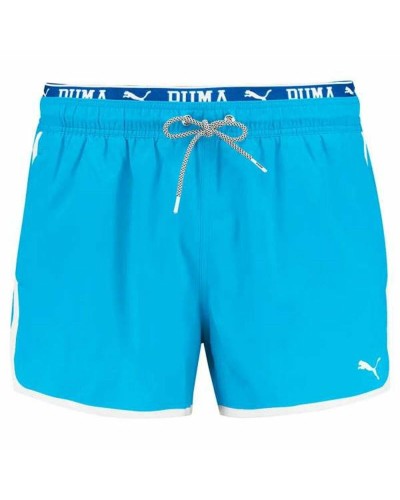 Costume da Bagno Uomo Puma Swim Track Azzurro Acqua