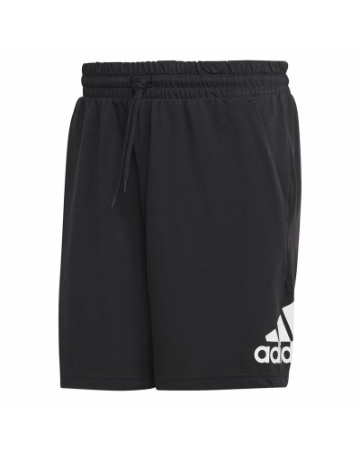 Urheilushortsit Adidas Essentials Logo Musta