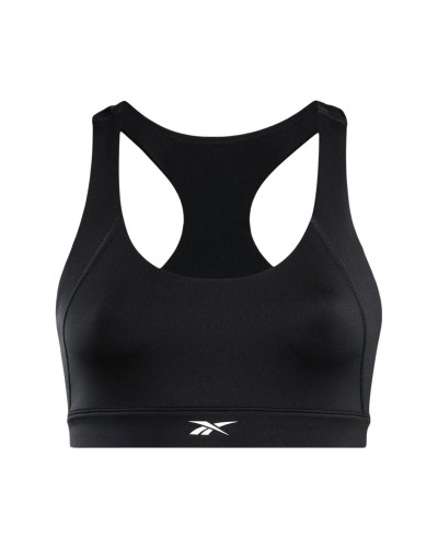 Sujetador Deportivo Reebok Train Racer  Negro