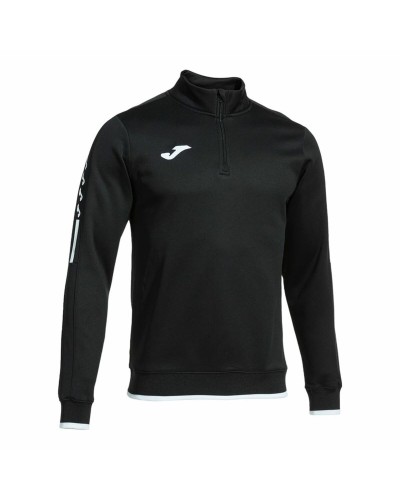 Herensweater zonder Capuchon Joma Sport Olimpiada Zwart