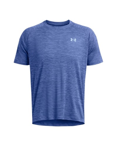 Maglia a Maniche Corte Uomo Under Armour Tech Textured Ss Blu scuro