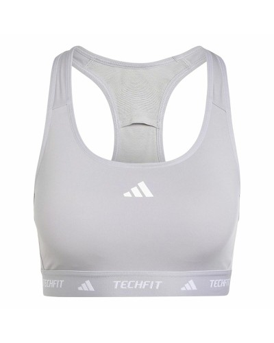 Sport-BH Adidas Techfit Grau