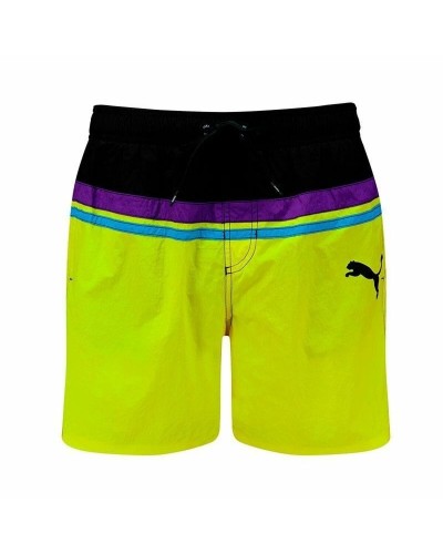 Bañador Hombre Puma Heritage Mid Lima Verde Claro