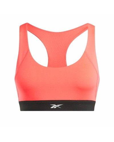 Reggiseno Sportivo Reebok Train Race Corallo