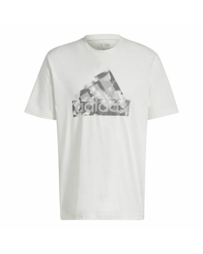Camiseta de Manga Corta Hombre Adidas Future Icons Graphic Blanco