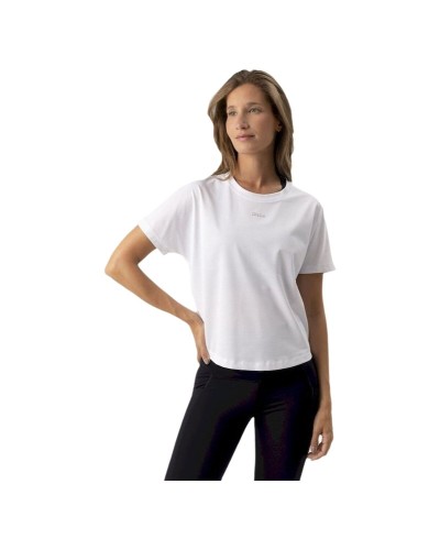 Camiseta de Manga Corta Mujer Ditchil Aria Blanco