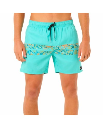 Costume da Bagno Uomo Rip Curl Framed Volley Update Verde Acqua