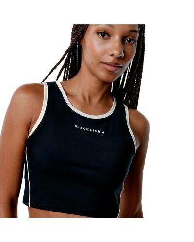 Sporttop für Frauen Black Limba Streamline Fitness