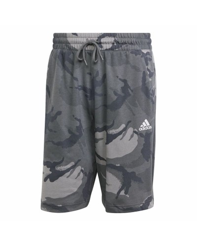 Short de Sport Adidas Camo Gris