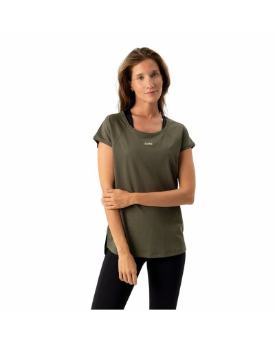 T-shirt à manches courtes femme Ditchil Ditchill T-Shirt Ariana Vert Olive