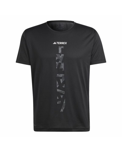 T-shirt à manches courtes homme Adidas Agr Shirt Noir