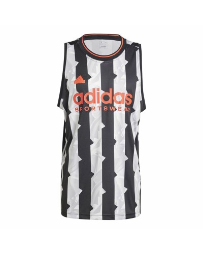 Miesten hihaton paita Adidas House Of Tiro Tank Top Valkoinen Musta