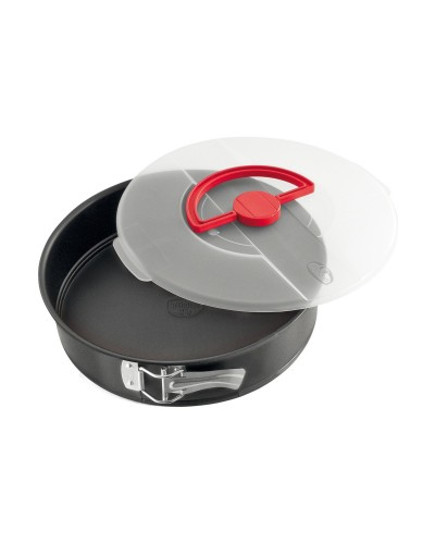 Avtagbar form Dr. Oetker Svart Stål Plast Ø 26 cm ø 26 x 6,5 cm