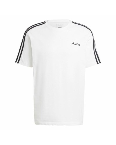 Men’s Short Sleeve T-Shirt Adidas Gallery Graphic White