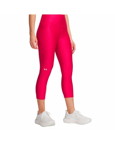 Naisten urheilulegginsit Under Armour Tech Hi Capri Pinkki