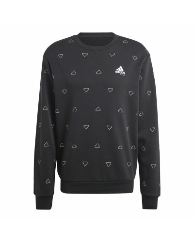 Sudadera sin Capucha Hombre Adidas Mngrm Negro