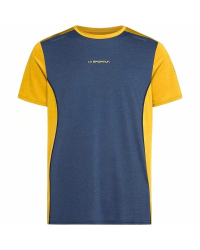 Camiseta de Manga Corta Hombre La Sportiva Tracer Azul