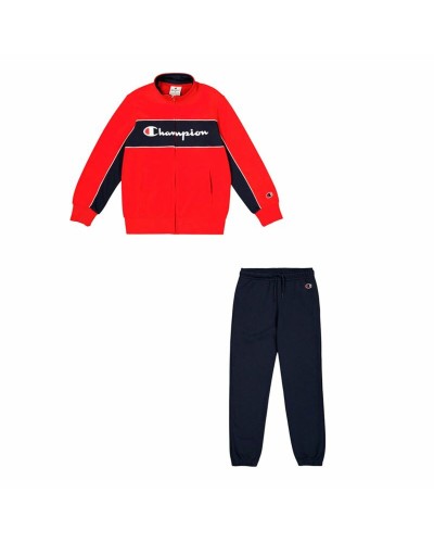 Tuta da Bambini Champion Full Zip Suit Rosso