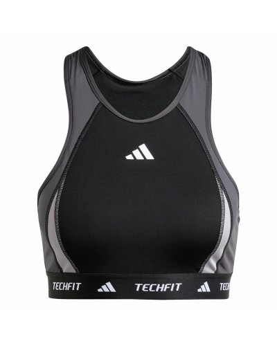 Soutien-gorge de Sport Adidas Techfit  Noir