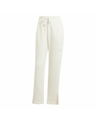 Pantalón Largo Deportivo Adidas All Szn French Terry Blanco Mujer