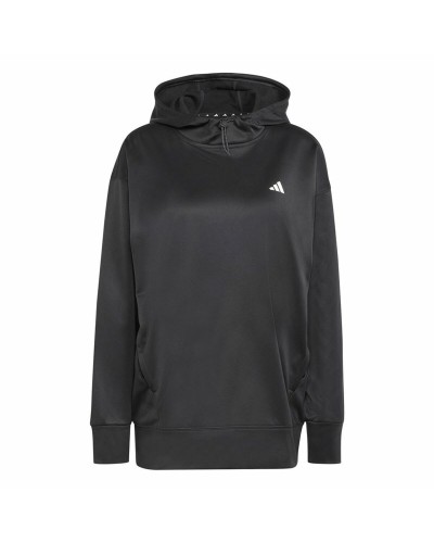 Sudadera con Capucha Mujer Adidas Game and go Hoodie Mujer Negro