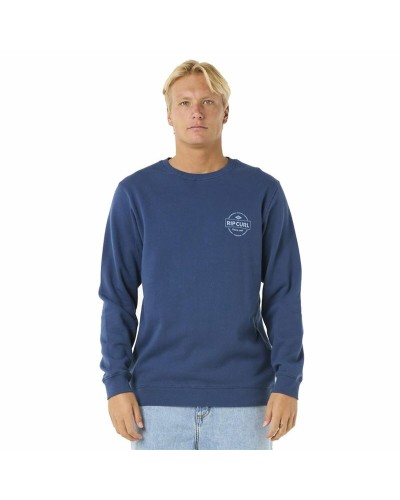 Sudadera sin Capucha Hombre Rip Curl Stapler Crew Azul