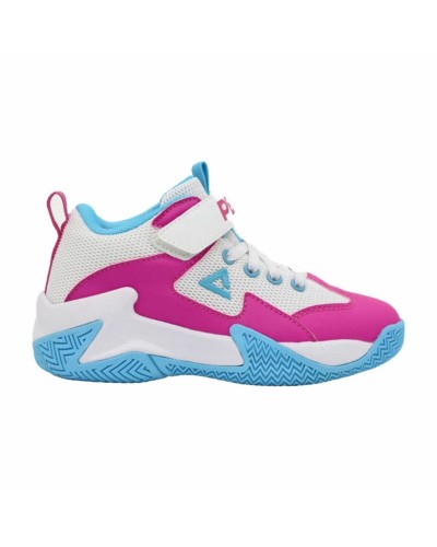 Chaussures de Basket-Ball pour Enfants Peak Peak Game 2 Infantil Bleu Rose