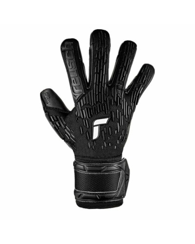 Goalkeeper Gloves Reusch Attrakt Freegel Black Adults