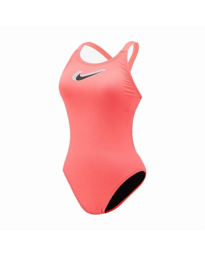 Bañador Mujer Nike Hydrastrong Salmón Coral
