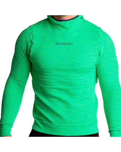 Felpa senza Cappuccio Uomo Hanker Verde