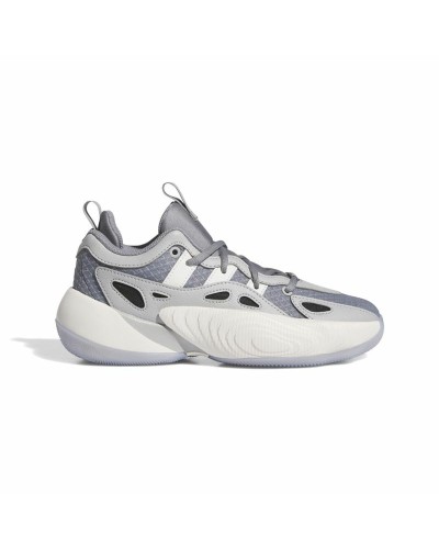 Zapatillas de Baloncesto para Niños Adidas Trae Unlimited Blanco Gris