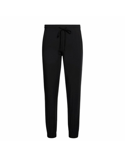 Long Sports Trousers Trangoworld Fleet Black