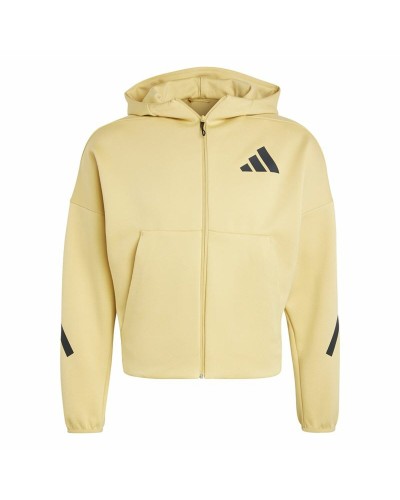 Women's Sports Jacket Adidas Z.N.E. Yellow