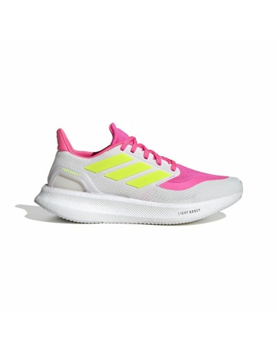 Scarpe da Running per Adulti Adidas Pureboost 5 Bianco Rosa