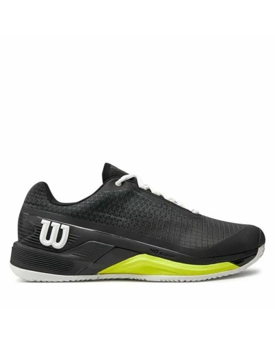 Chaussures de Tennis pour Homme Wilson Rush Pro 4.0 Clay Noir