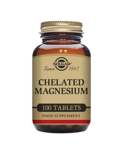 Chelated Magnesium Solgar   100 Units