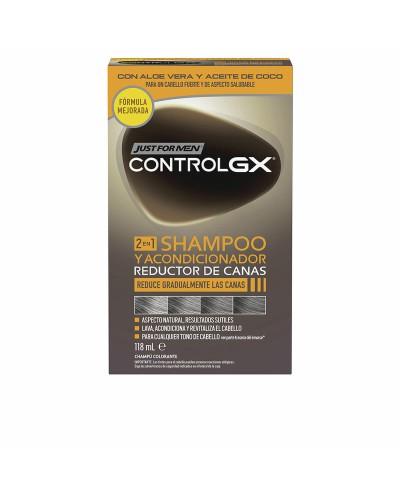Shampoo ja hoitoaine Just For Men Control Gx 118 ml