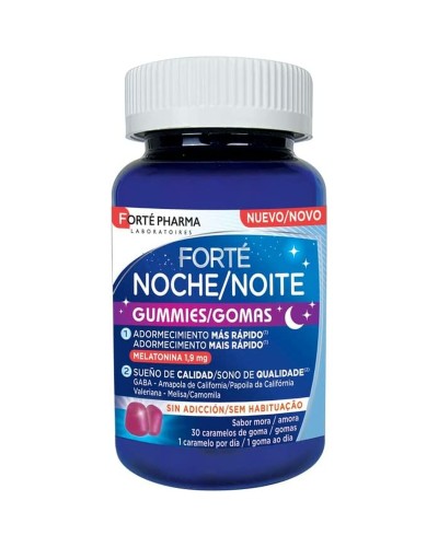 Supplément pour Insomnie Forté Pharma Mélatonine 30 Unités