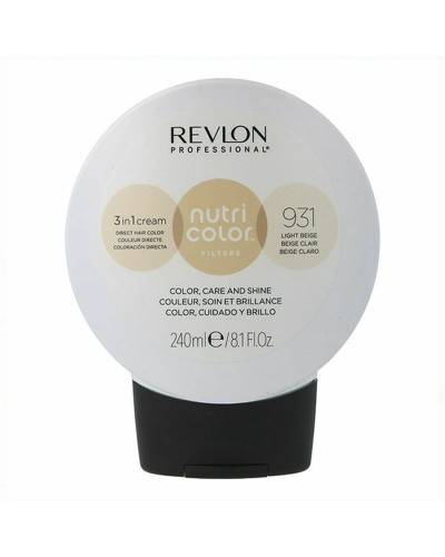 Permanent färg Nutri Color Filters Revlon Nutri Color 931 Beige 240 ml (240 ml)